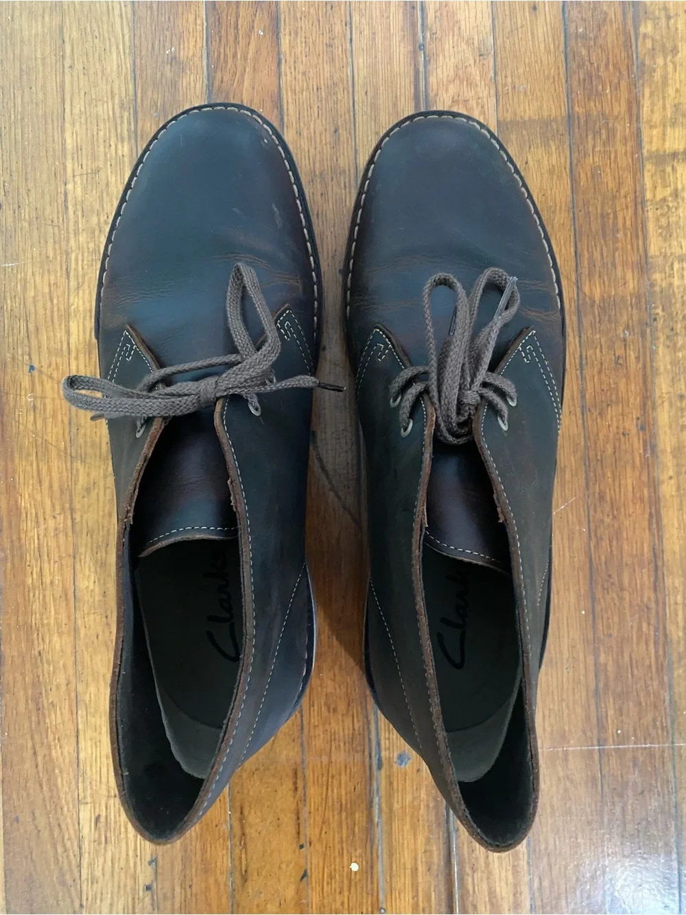 Clark's Men's Beeswax Brown Leather Bushacre 2 Chukka Boots